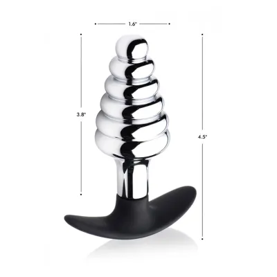 Dark Hive Metal and Silicone Anal Plug