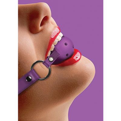 Gag Ball Purple Purple