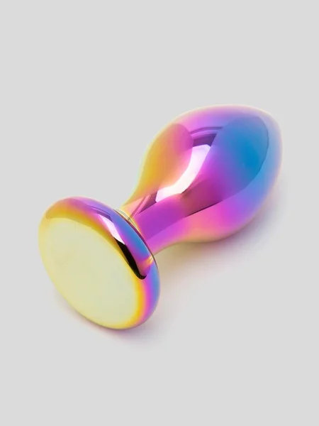 Lovehoney Sensual Glass Small Iridescent Butt Plug 3 Inch — image 10 of 10
