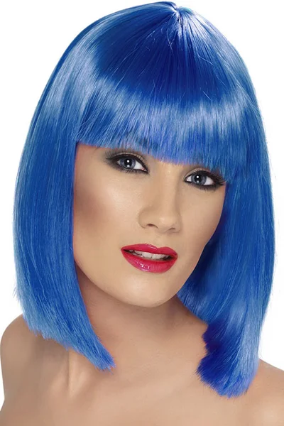 Smiffys Blue Glam Wig — image 2 of 3