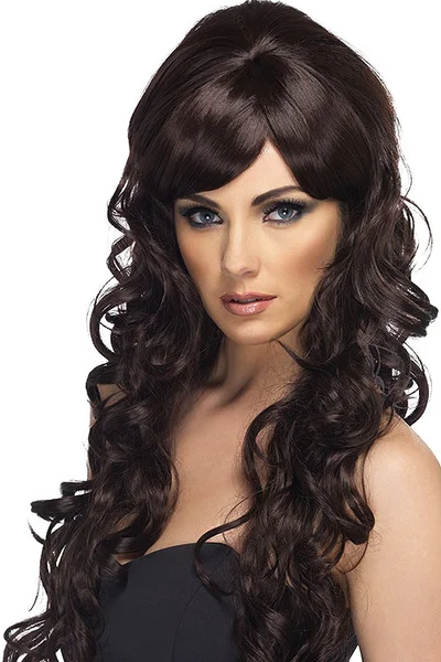 Smiffys Rich Brown Pop Starlet Wig — image 3 of 3