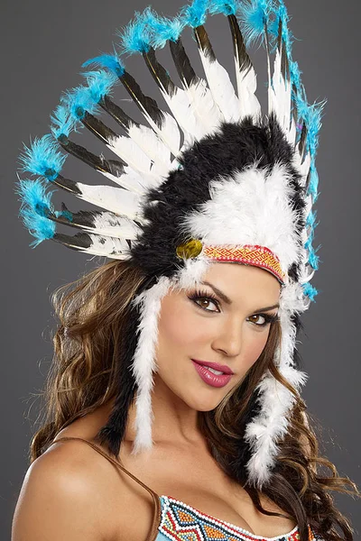 Dreamgirl Native American Headdress — image 3 of 3