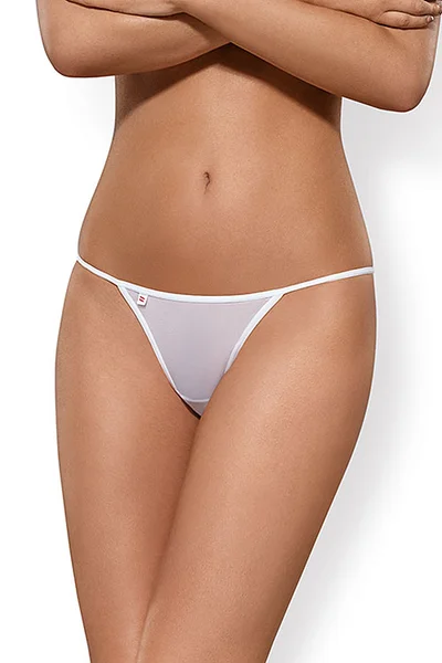 Obsessive Luiza White Thong — image 10 of 12