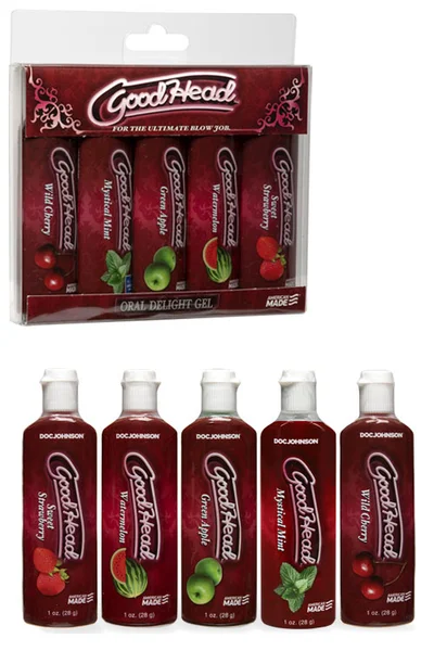 Doc Johnson GoodHead The Ultimate Blow Job Gel (5 Pack) — image 8 of 9