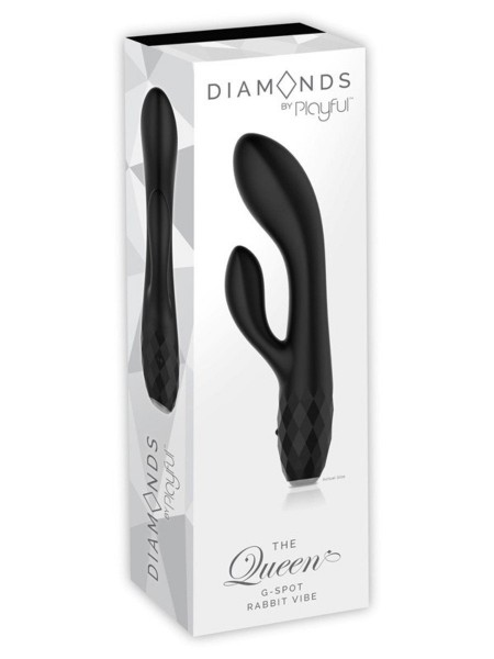 Diamonds The Queen G-Spot Rabbit Vibe