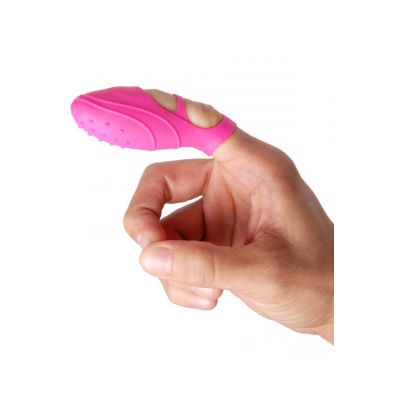 Frisky 3 Textured Silicone Finger Vibrator