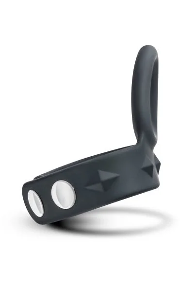 Blush Performance Black VS6 Silicone Cock & Ball Strap — image 4 of 7