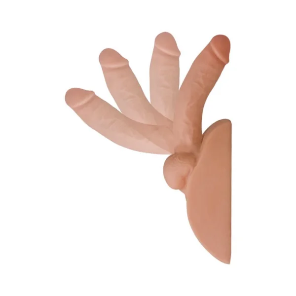 Adam Male Toys Rock Hard Cyberskin Ass Stroker With Erect Cock — image 8 of 9