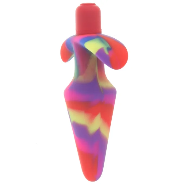 Avant Free Spirit Waterproof Vibrating Silicone Butt Plug By Blush - Scarlet