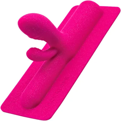 The Unicorn Jackalope Silicone Bulbous Double Stimulation Attachment Pink