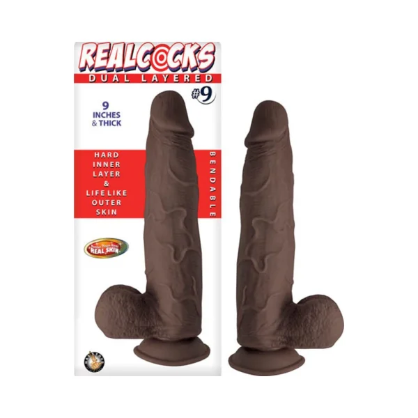 Realcocks Dual Layered #9 9in Dark Brown — image 5 of 5
