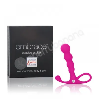 Embrace Pink Beaded Rechargeable Anal Probe