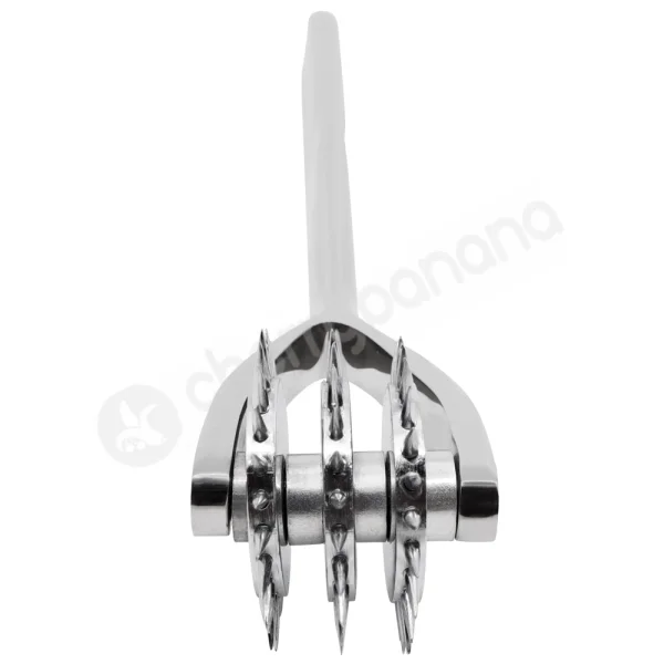 Sinister Steel 3 Wheel Spiked Pleasure Pinwheel
