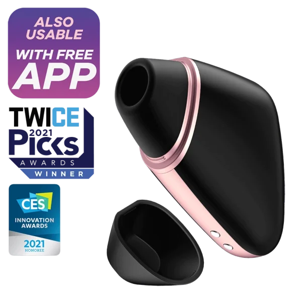 Satisfyer Love Triangle Black Stimulator — image 6 of 9