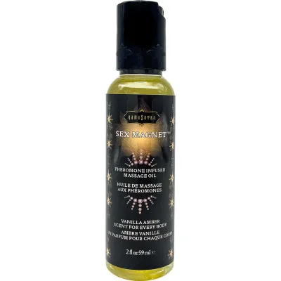 Kama Sutra Sex Magnet Pheromone Massage Oil Vanilla Amber 2 fl oz
