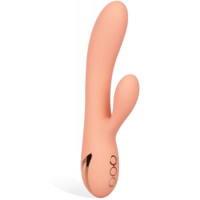 California Exotic 8 5 Vibrating Gyrating Silicone G Spot Rabbit