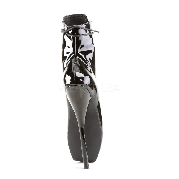 BALLET-1020 - 7" Spike Heel Ballet Ankle Boots — image 4 of 4