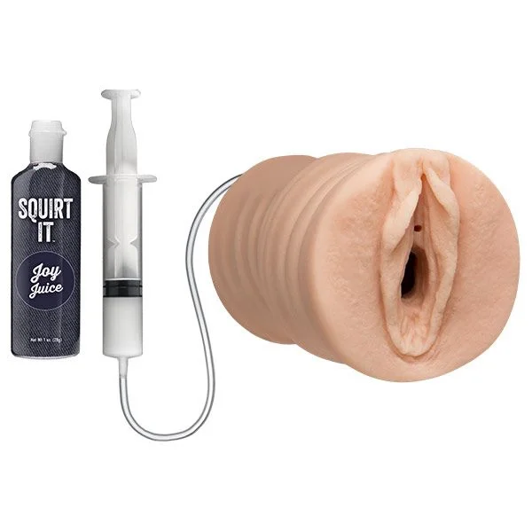 Squirting Pussy Stroker with Joy Juice Vanilla — image 4 of 4