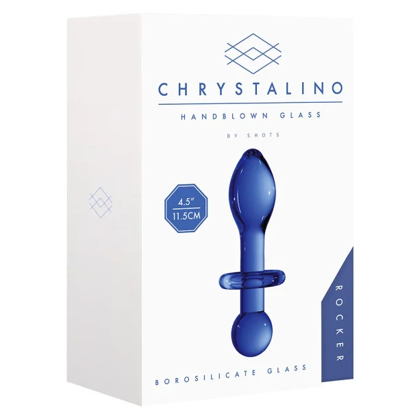 Chrystalino Rocker Glass Butt Plug — image 12 of 18