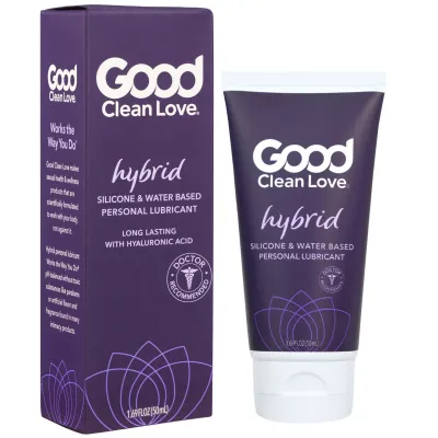 Good Clean Love Hybrid Silicone Water Based Personal Lubricant 1 69 oz