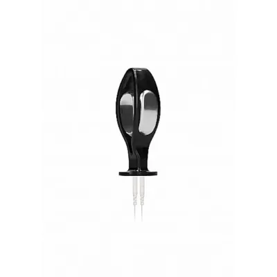 E stim Butt Plug Black 3 Inch