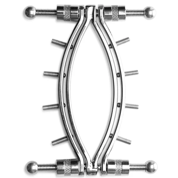 Stainless Steel Labia Clamp - BDSM Pussy Spreader