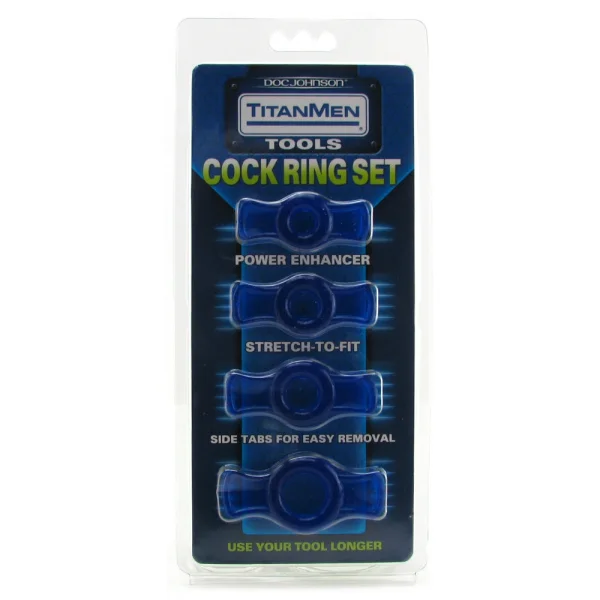 Titanmen cock ring set