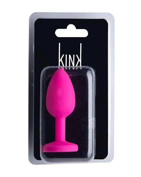 Kink Range Silicone Gemmed Butt Plug - 2.8 Inch - Small