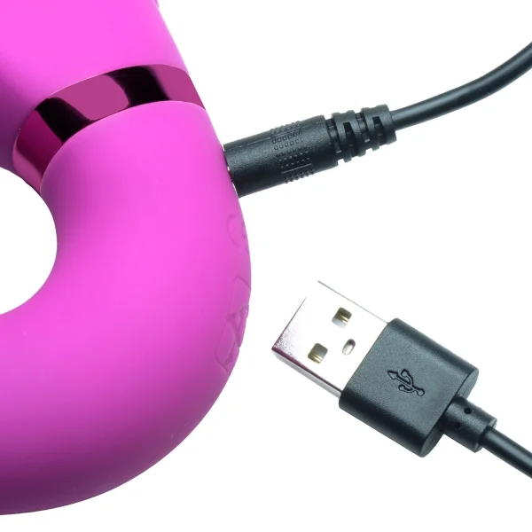 Evoke Ergo Fit Inflatable & Vibrating Silicone Strapless Strap-on with Remote Control By Strap U