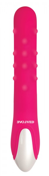 Spun 9'' Beaded Rabbit Vibrator
