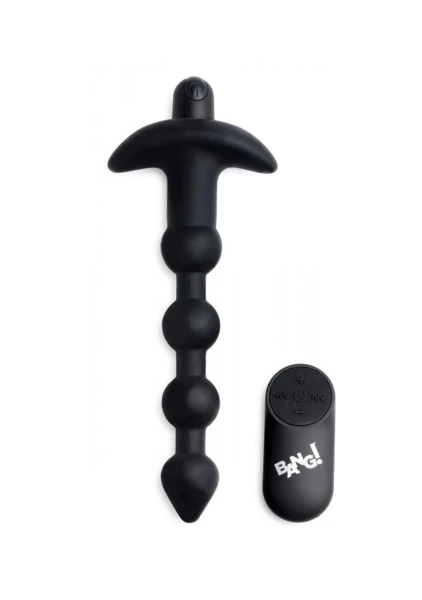 Remote Control Vibrating Silicone Anal Beads