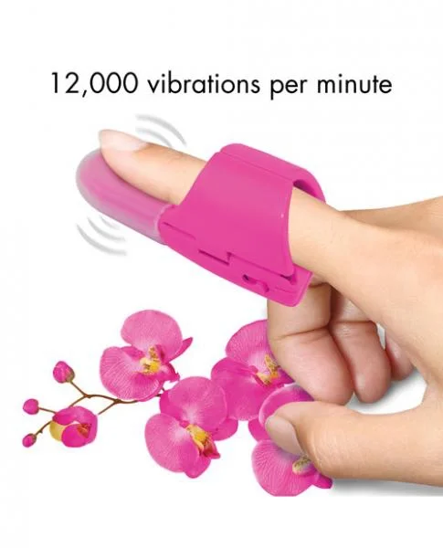 Fuzu Fingertip Massager Neon Pink