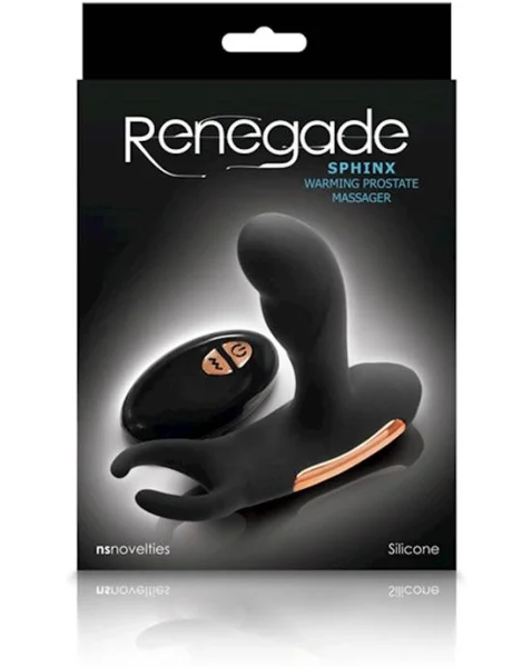 Renegade Sphinx Warming Prostate Massager    - Black — image 2 of 4