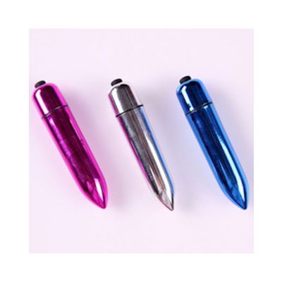 Silver Pointed Bullet Silver 80mm