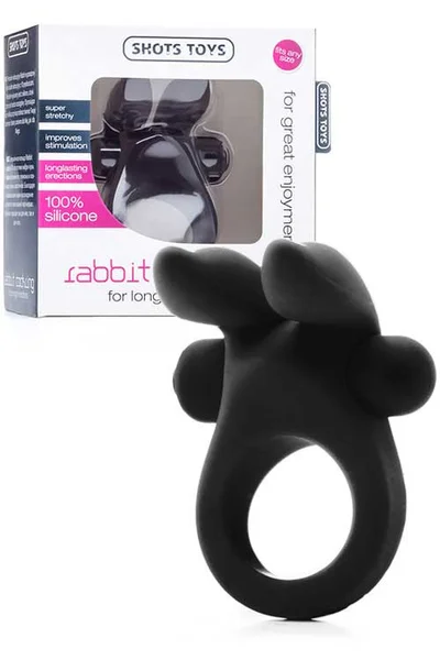 Shots Toys Vibrating Silicone Rabbit Cock Ring - LIMITED TIME SUPER DEAL — image 3 of 3