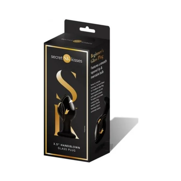 Sk Handblown Glass Plug 3.5