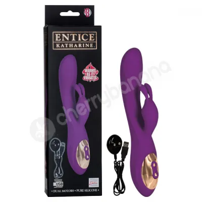 Entice Raspberry Katharine Rabbit Vibrator