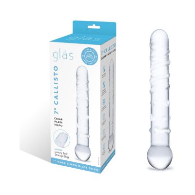 Glas Callisto Clear Glass Dildo
