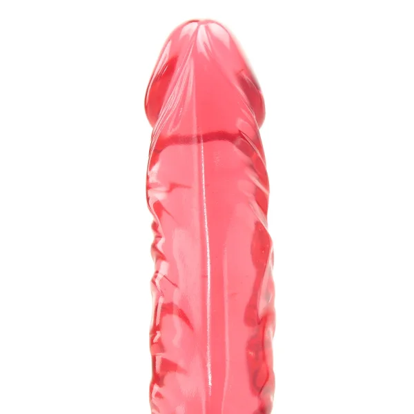 Crystal Jellies 7 Inch Ballsy Supercock - Pink