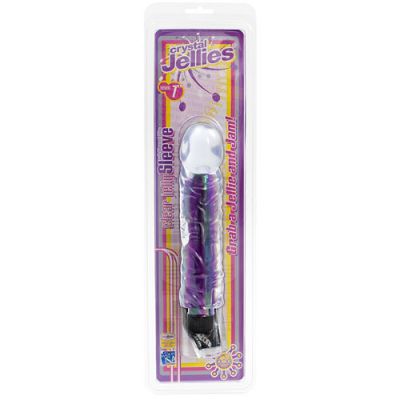 Clear Jellie Sleeve w Iridescent Vibe