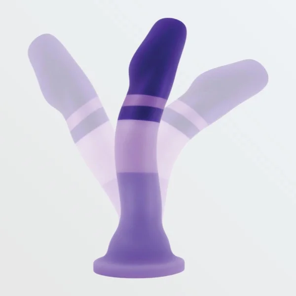 Avant D2 Purple Rain G-Spot Silicone Dildo