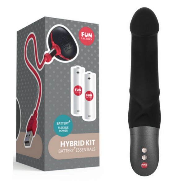 Mr Boss Silicone Vibrator With Battery+ Hybrid Technology by Fun Factory