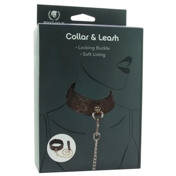 Lockable Lined Collar and Leash