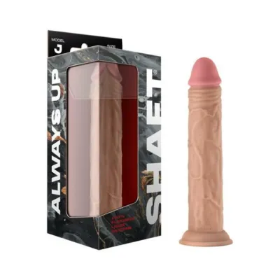 Realistic Dildos Shaft Model J Liquid Silicone 9 5 In Dildo Pine