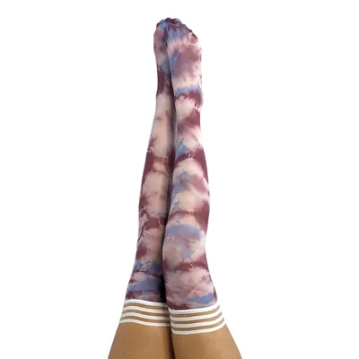 Madisen Tie Die Thigh Highs