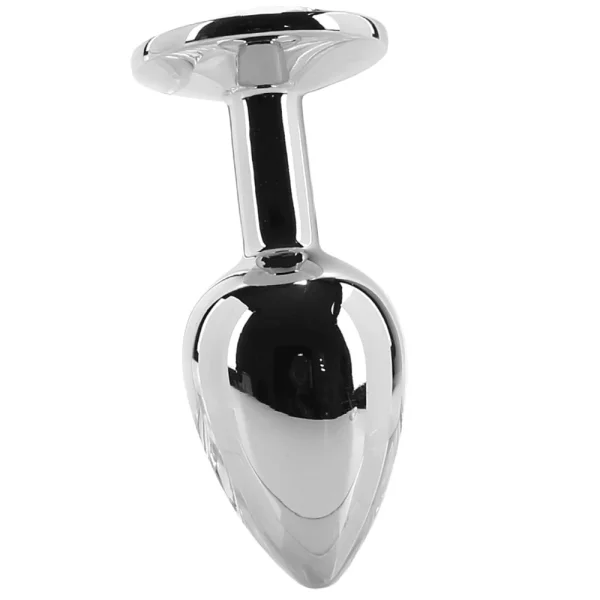 Adam And Eve Clear Gem Anal Plug Small — image 4 of 8