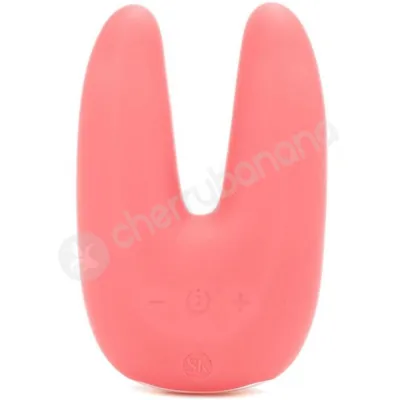 Secret Kisses Dual Motor Orange Vulva Clitoral Vibrator