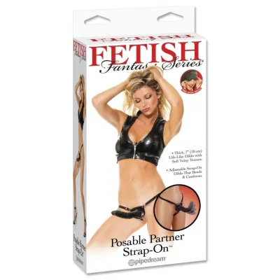 Pipedream Products Fetish Fantasy Posable Partner Strap On