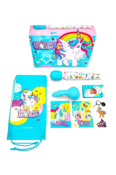Le Wand 13.4" Limited Edition Unicorn Wand Massager 8 Piece Set