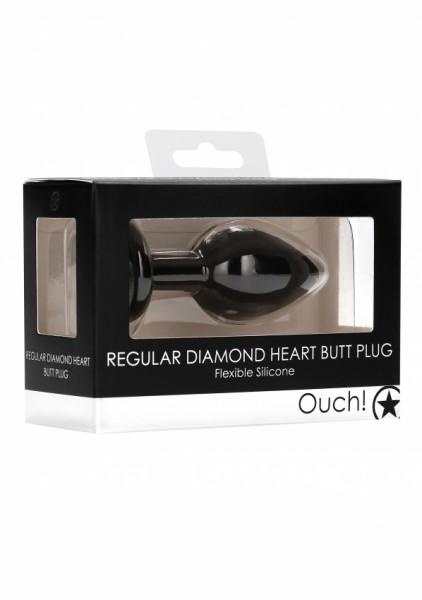 Diamond Heart Butt Plug